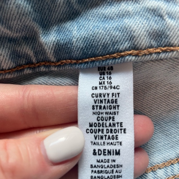 Curve Straight High waisted jeans - Picture 3 of 3